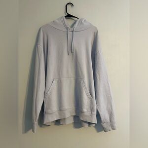 H&M light blue hoodie sweatshirt